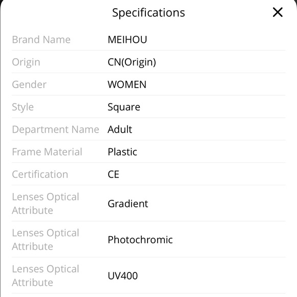 White B Logo Fashion oversized sunglasses - Picture 4 of 5